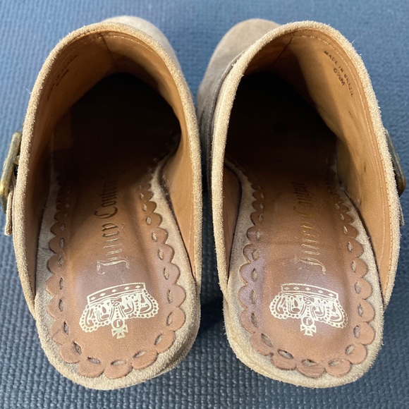 NEW Juicy Couture High Heel Clogs w/ Buckles 6.5M - Picture 7 of 11